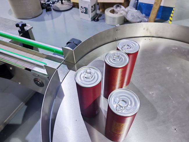 江苏易拉罐旋盖封口机封口效果展示