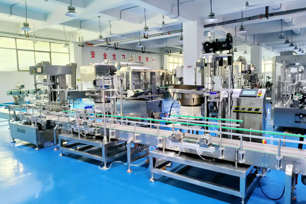 全自动灌装压盖旋盖生产线