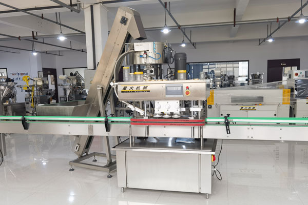 直列式全自动旋盖机实拍图